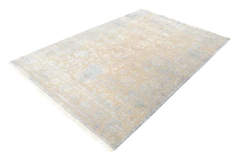 Designer tæppe - 243 x 166 cm - lys beige