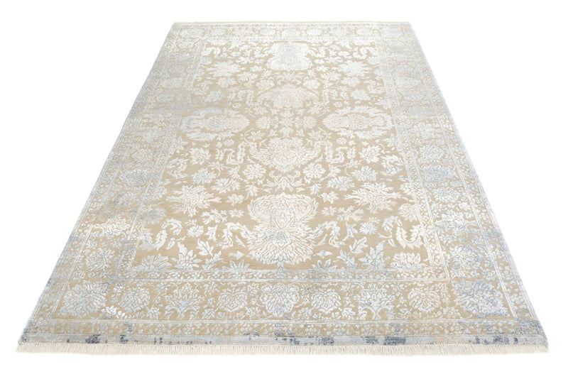 Designer tæppe - 243 x 166 cm - lys beige