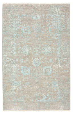 Designer tæppe - 154 x 101 cm - lys beige