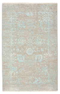 Designer tæppe - 154 x 101 cm - lys beige