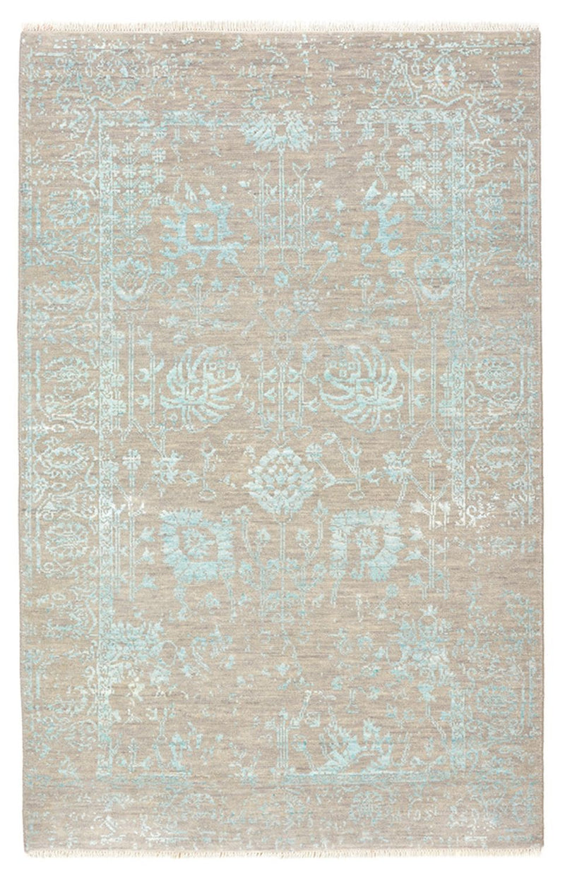 Designer tæppe - 154 x 101 cm - lys beige