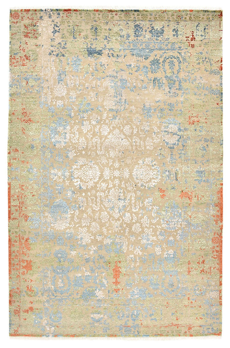 Designer tæppe - 304 x 201 cm - flerfarvet