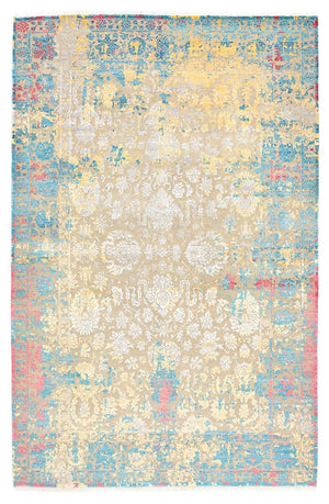 Designer tæppe - 299 x 196 cm - flerfarvet