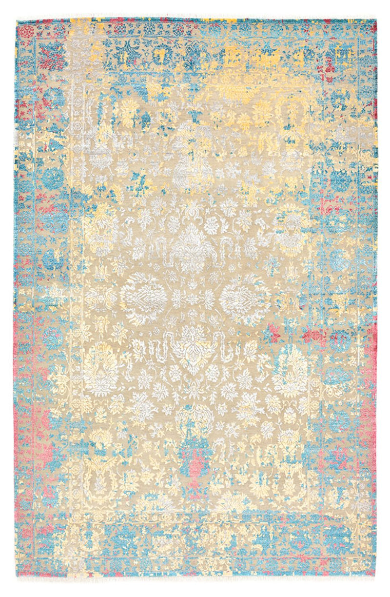 Designer tæppe - 299 x 196 cm - flerfarvet