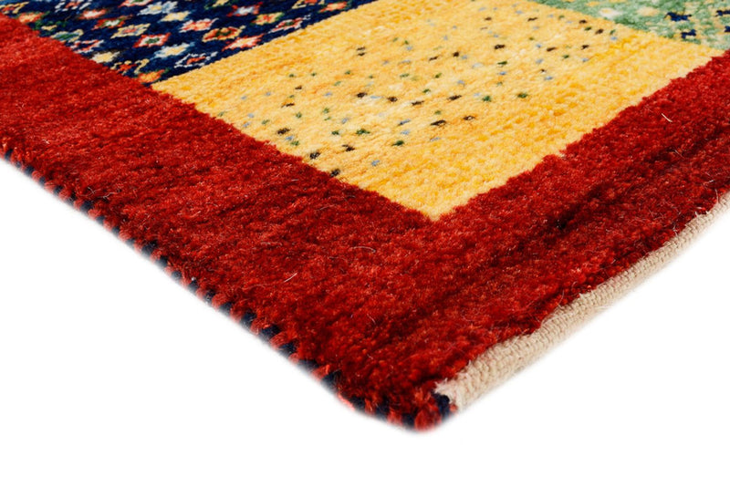 Gabbeh-tæppe - Loribaft Indus - 89 x 64 cm - flerfarvet
