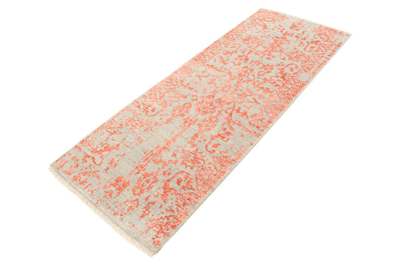 Løber Designer tæppe - 197 x 71 cm - grå