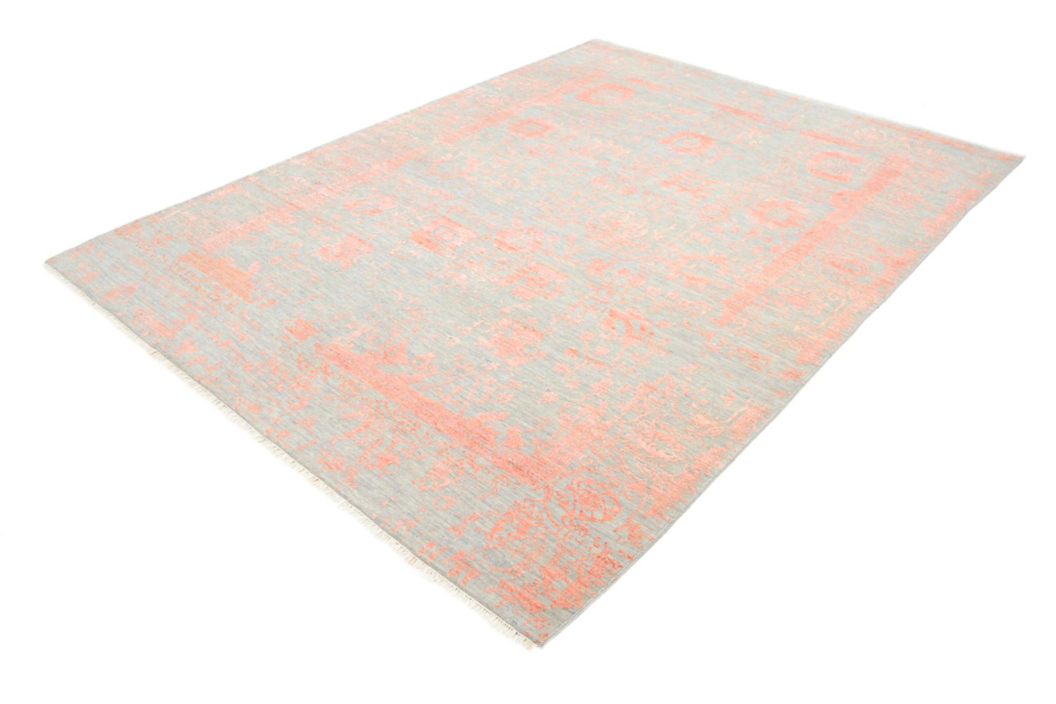 Designer tæppe - 189 x 152 cm - grå