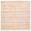 Designer tæppe firkantet  - 200 x 199 cm - lysegrå