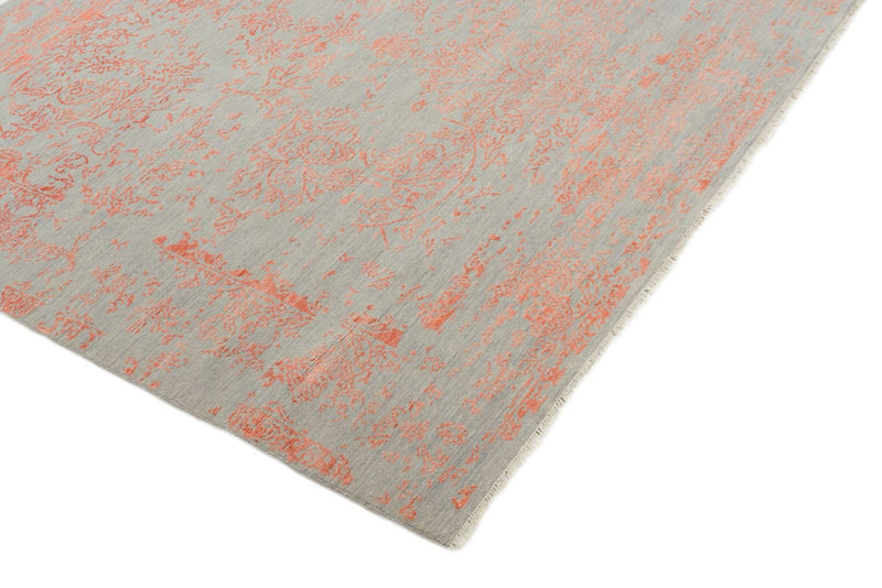 Designer tæppe firkantet  - 200 x 199 cm - lysegrå