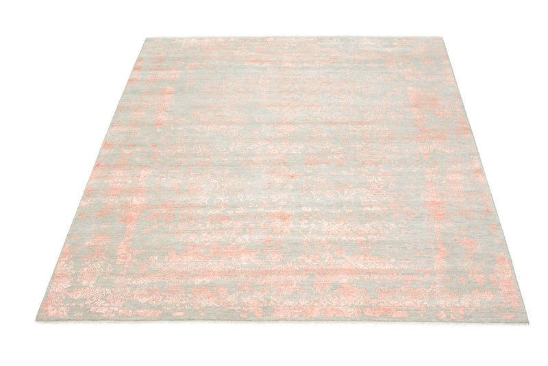 Designer tæppe firkantet  - 200 x 199 cm - lysegrå
