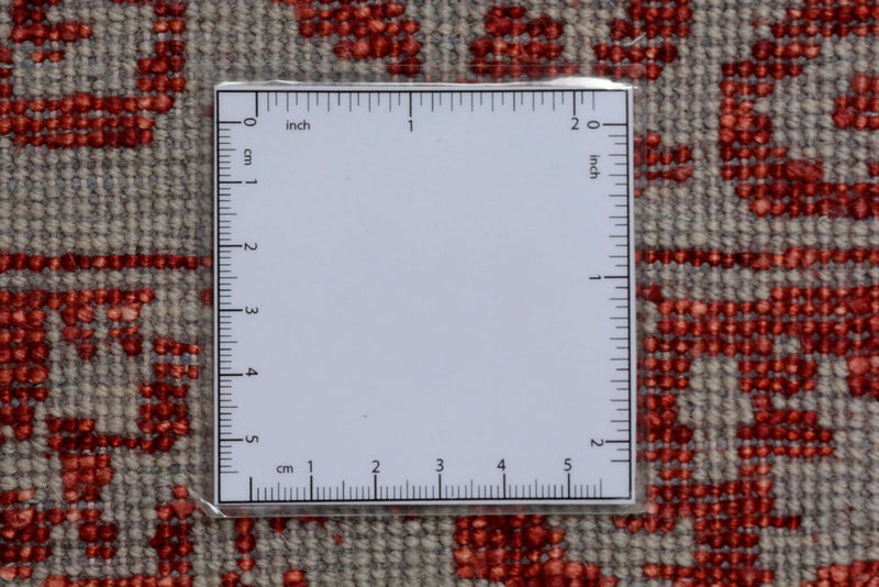 Designer tæppe - 297 x 245 cm - lysrød
