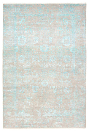 Designer tæppe - 249 x 167 cm - lysegrå