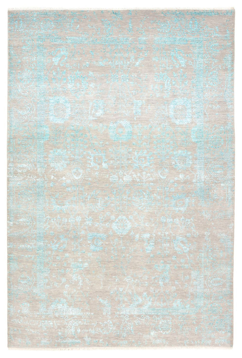 Designer tæppe - 249 x 167 cm - lysegrå