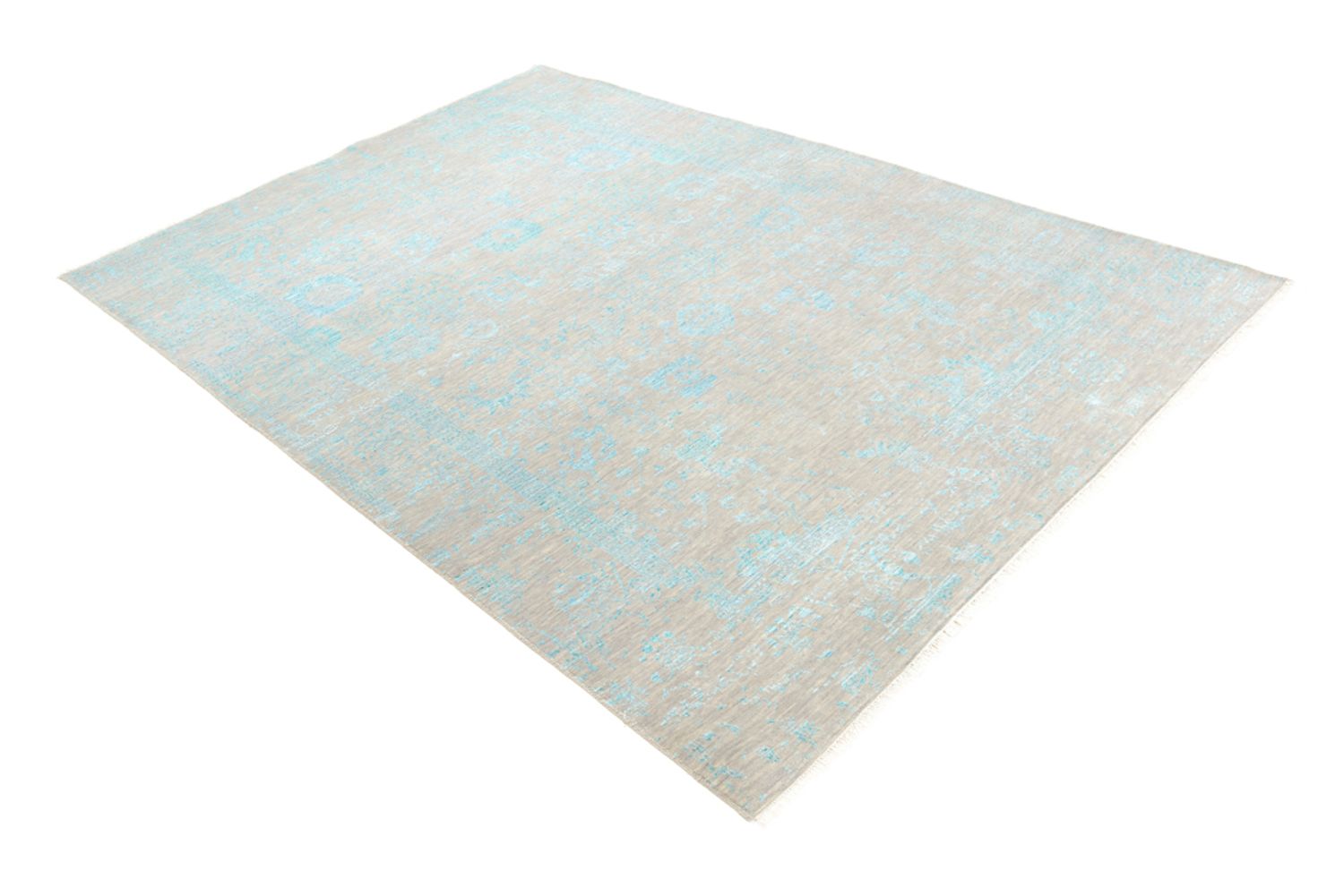 Designer tæppe - 249 x 167 cm - lysegrå