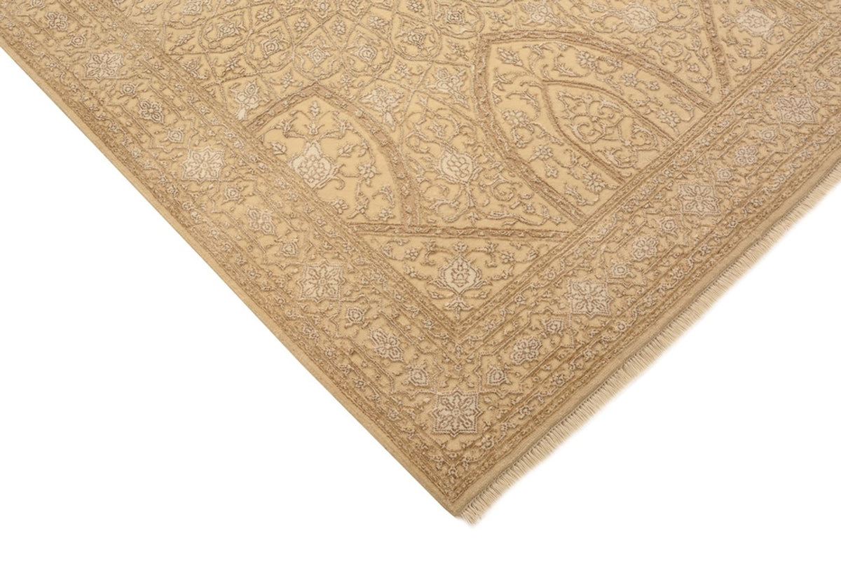 Orientalsk tæppe - 185 x 121 cm - mørk beige