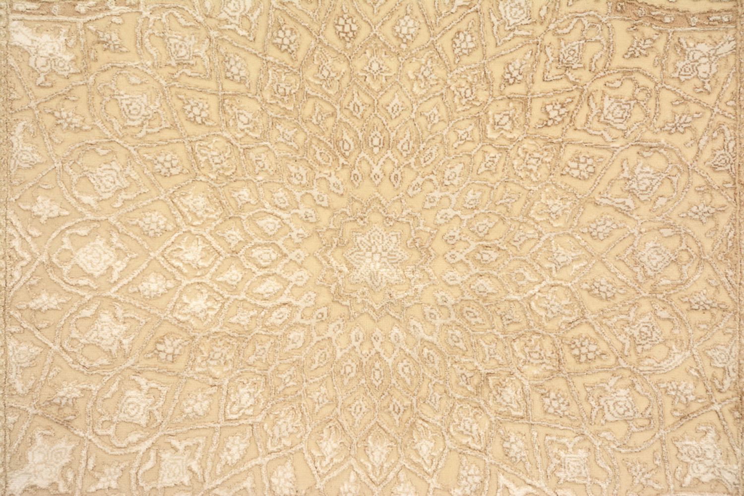 Orientalsk tæppe - 185 x 121 cm - mørk beige