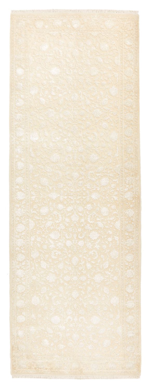 Løber Orientalsk tæppe - 301 x 107 cm - lys beige