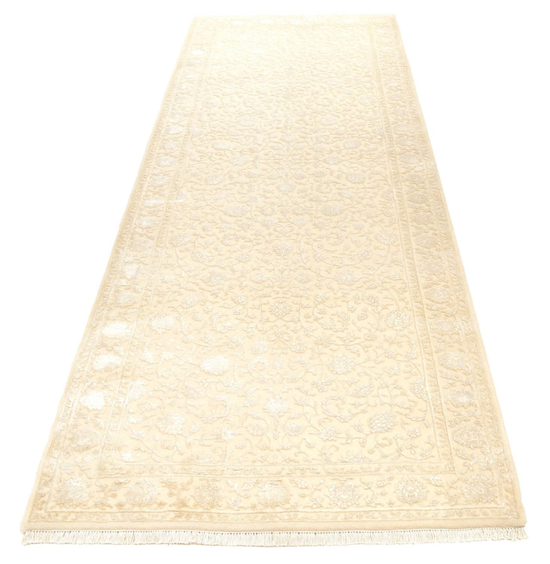 Løber Orientalsk tæppe - 301 x 107 cm - lys beige