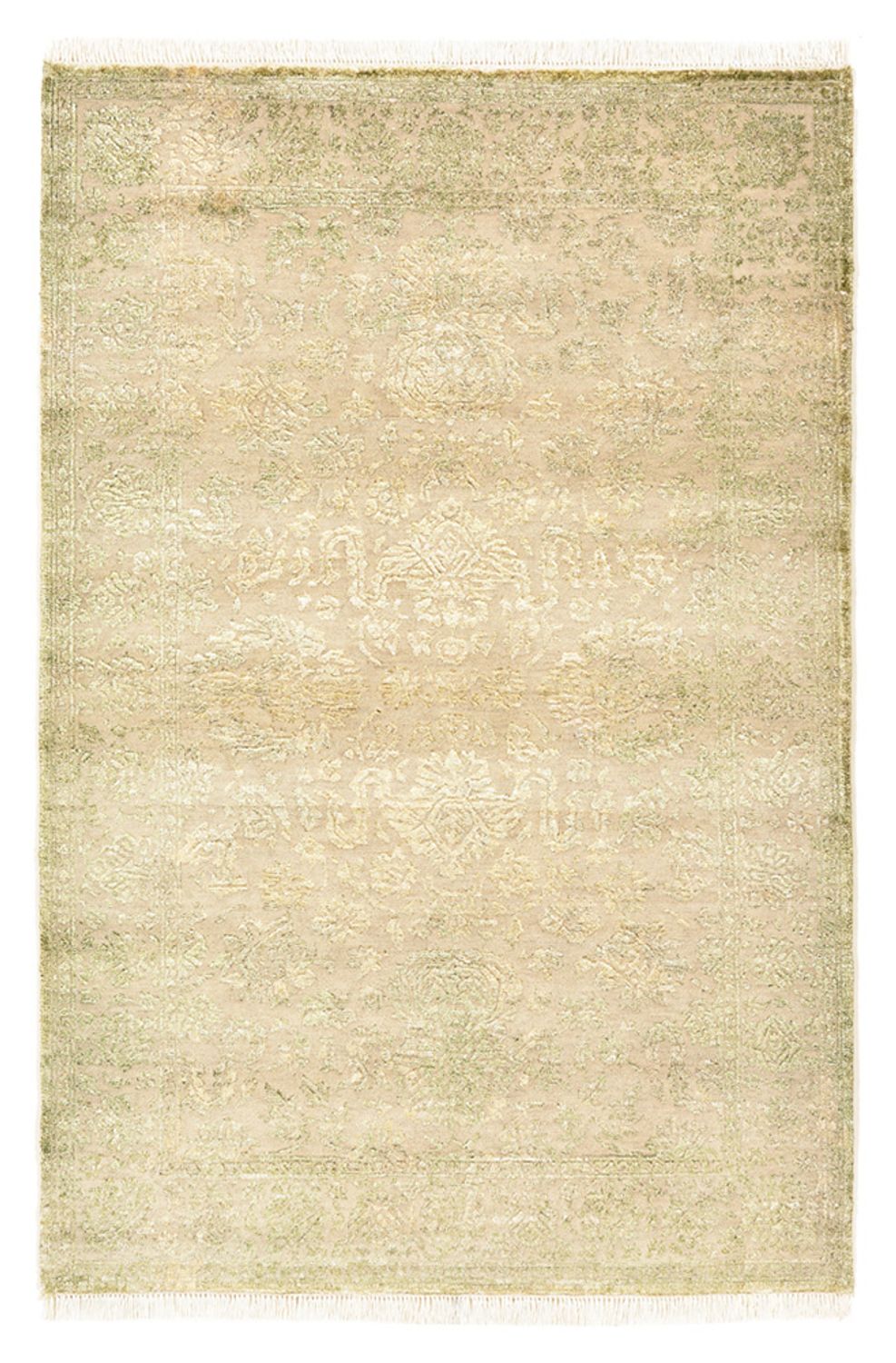 Designer tæppe - 148 x 101 cm - sand