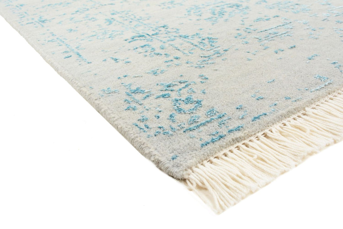 Designer tæppe - 151 x 105 cm - lysegrå