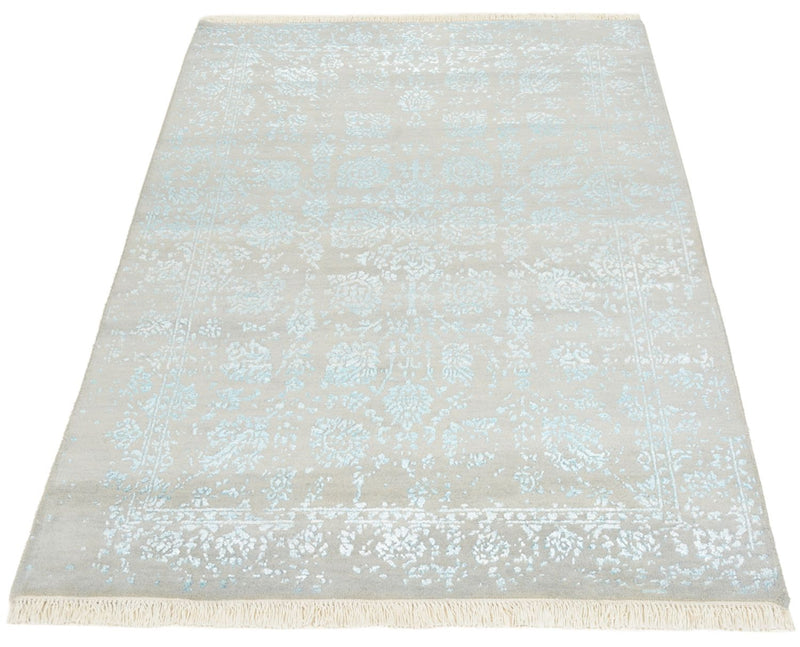 Designer tæppe - 151 x 105 cm - lysegrå