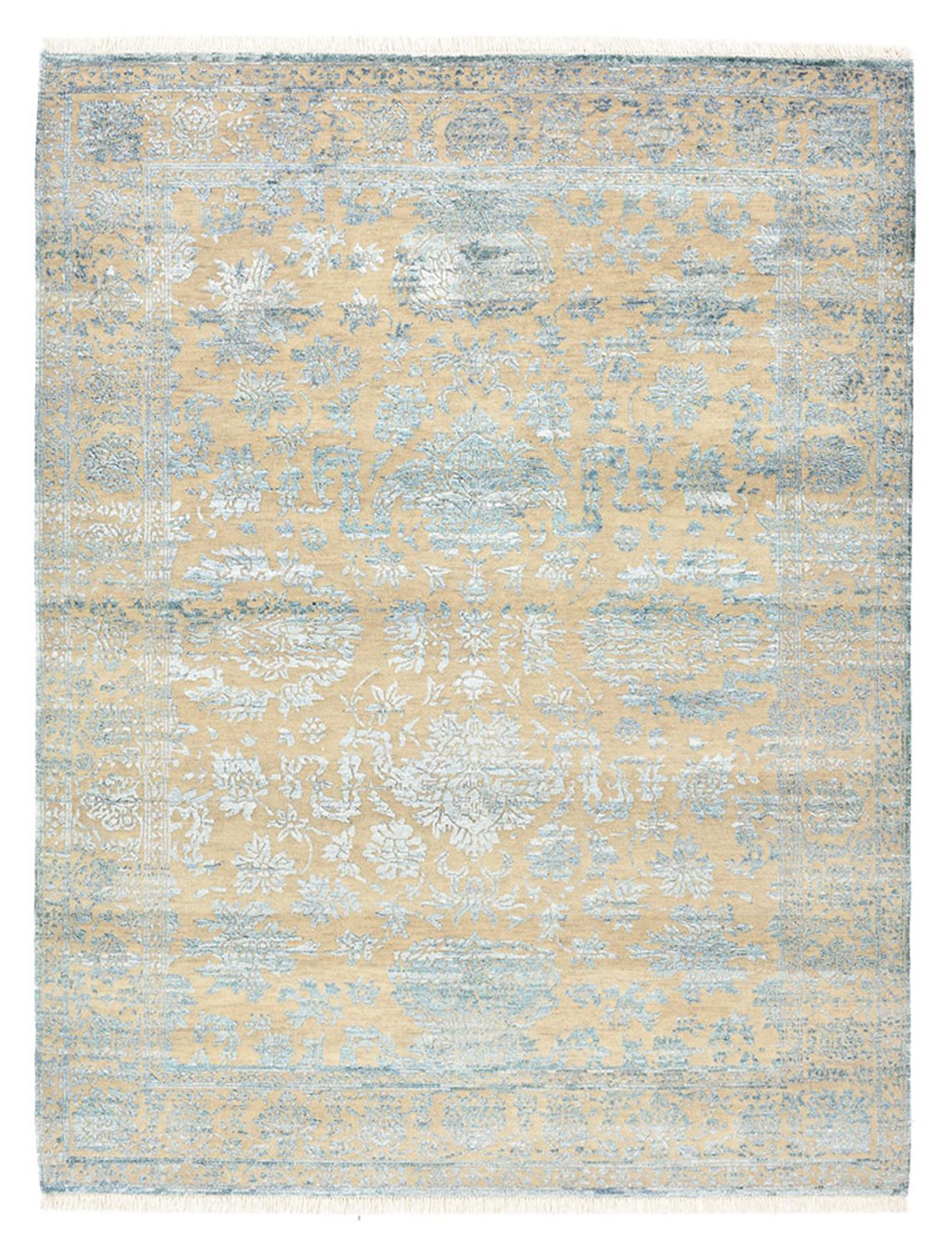 Designer tæppe - 201 x 156 cm - grå