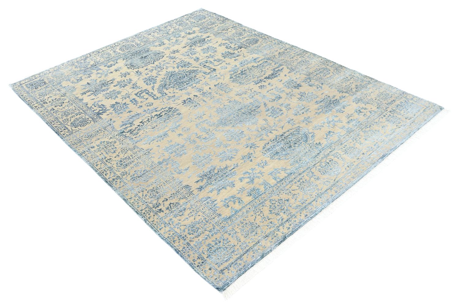 Designer tæppe - 201 x 156 cm - grå