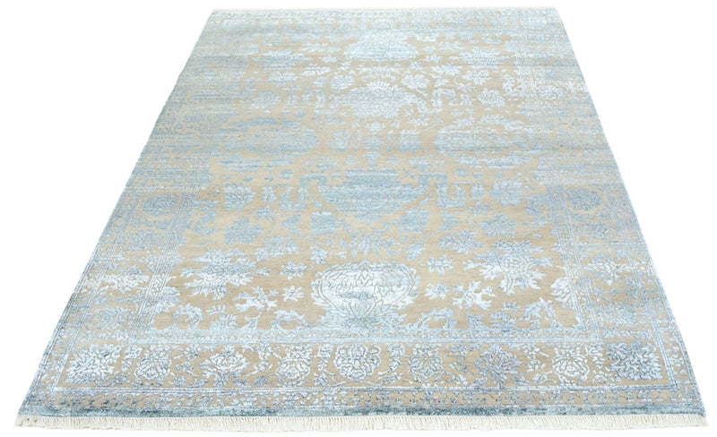 Designer tæppe - 201 x 156 cm - grå