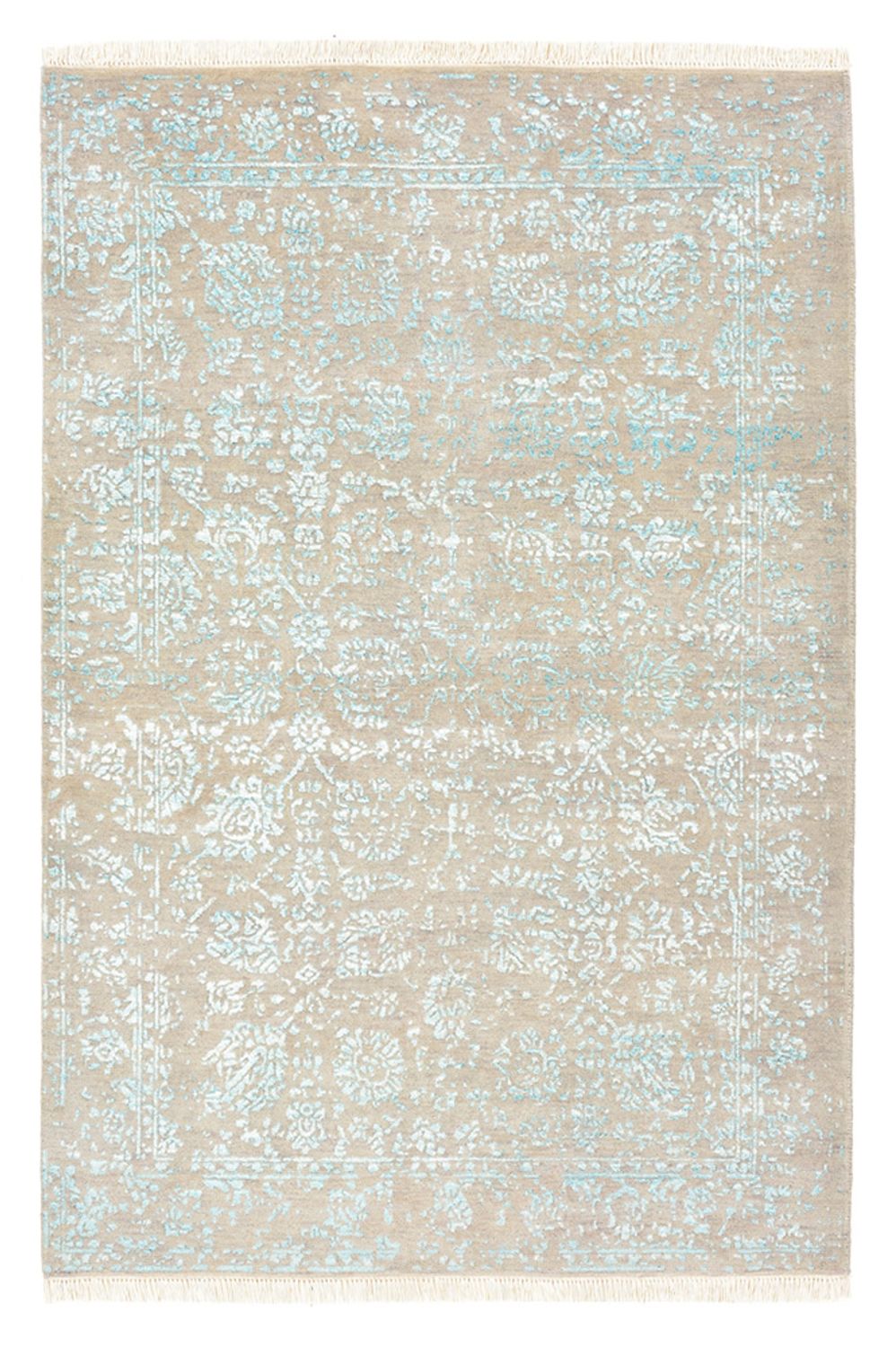 Designer tæppe - 151 x 102 cm - grå