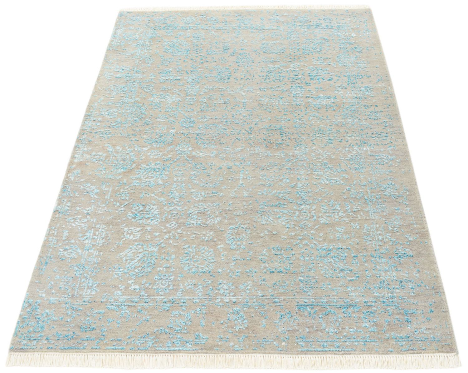 Designer tæppe - 151 x 102 cm - grå