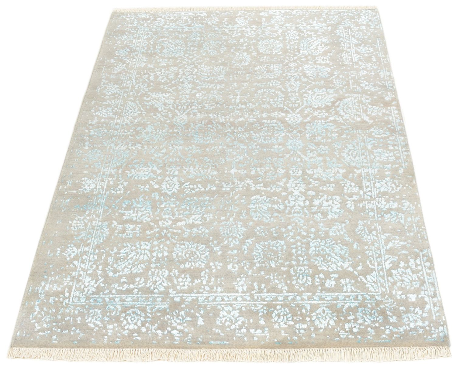 Designer tæppe - 151 x 102 cm - grå