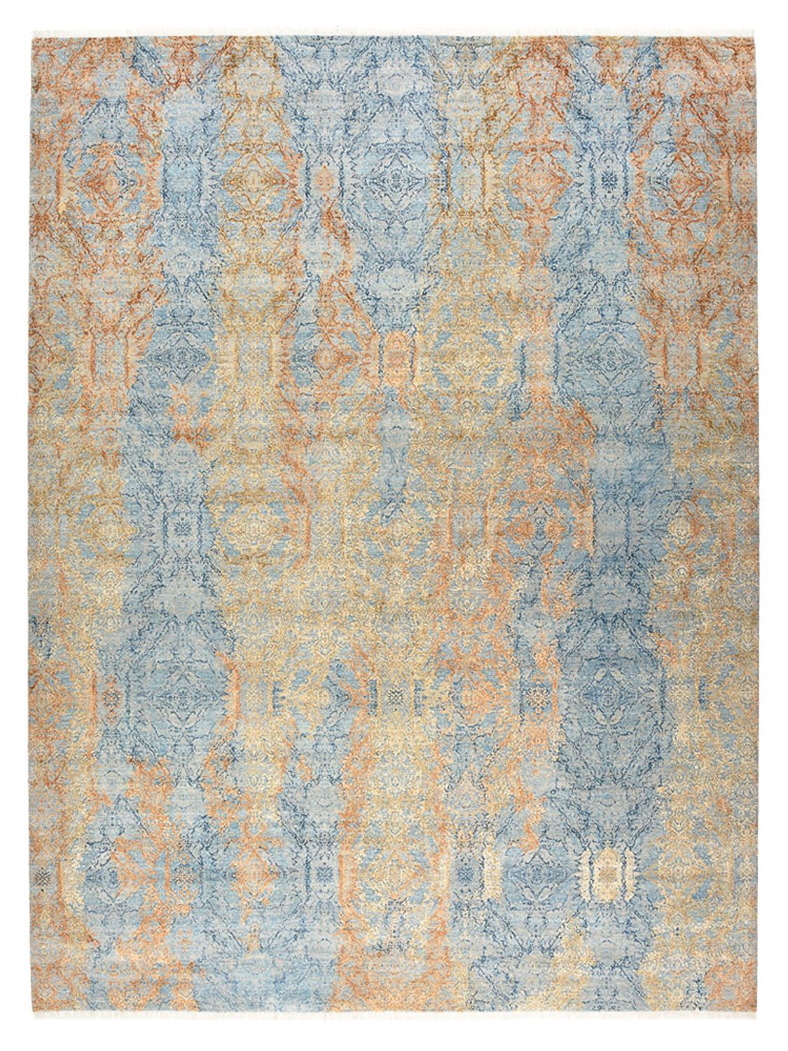 Designer tæppe - 370 x 275 cm - flerfarvet