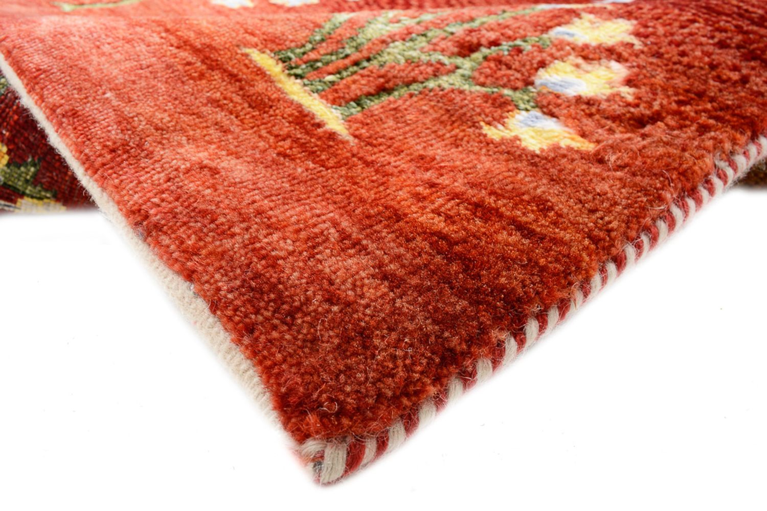 Gabbeh-tæppe - Loribaft Indus - 242 x 177 cm - flerfarvet