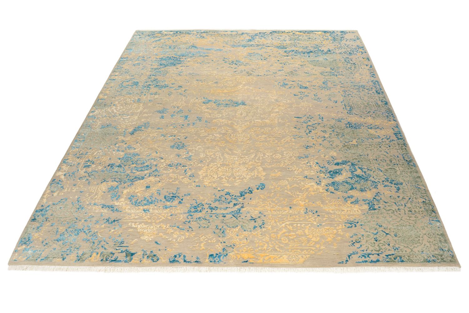 Designer tæppe - 296 x 241 cm - lys beige