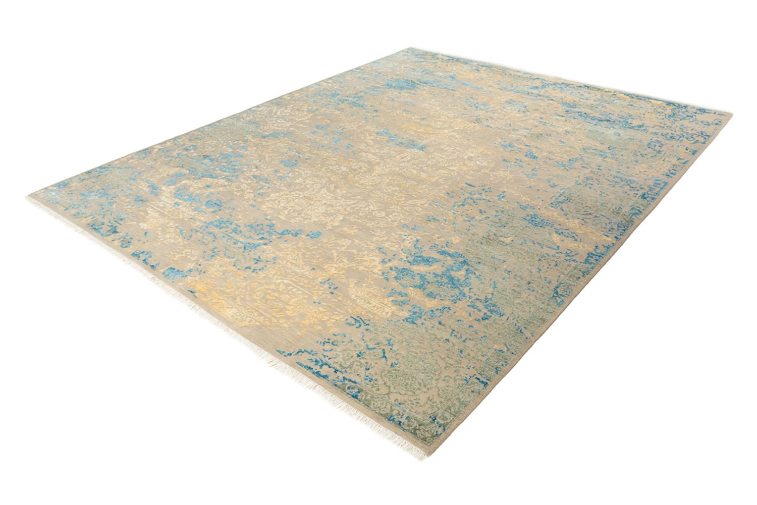 Designer tæppe - 296 x 241 cm - lys beige