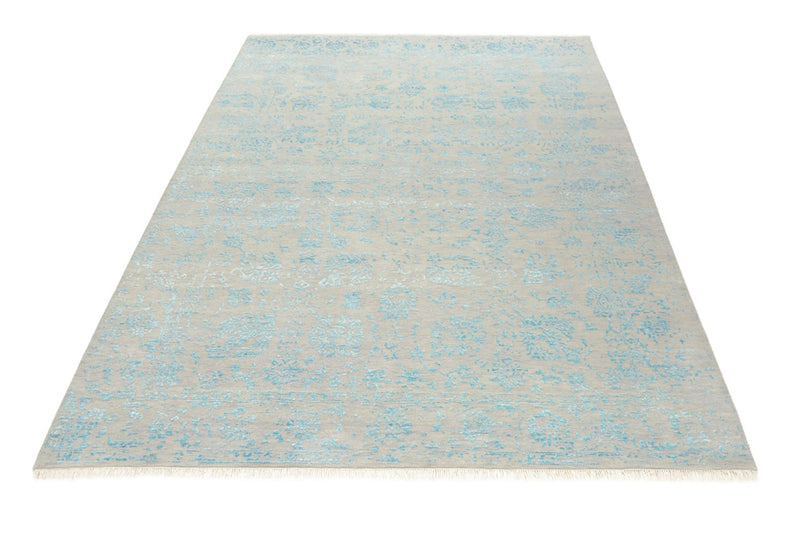 Designer tæppe - 181 x 122 cm - lysegrå