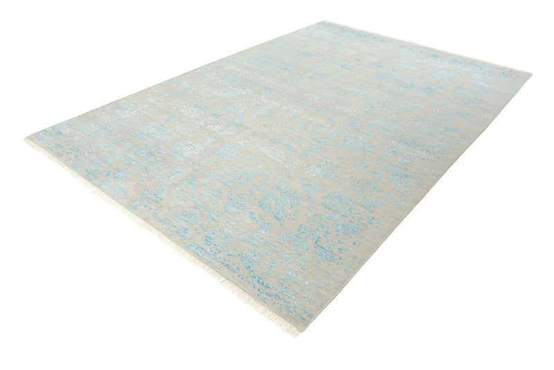 Designer tæppe - 181 x 122 cm - lysegrå