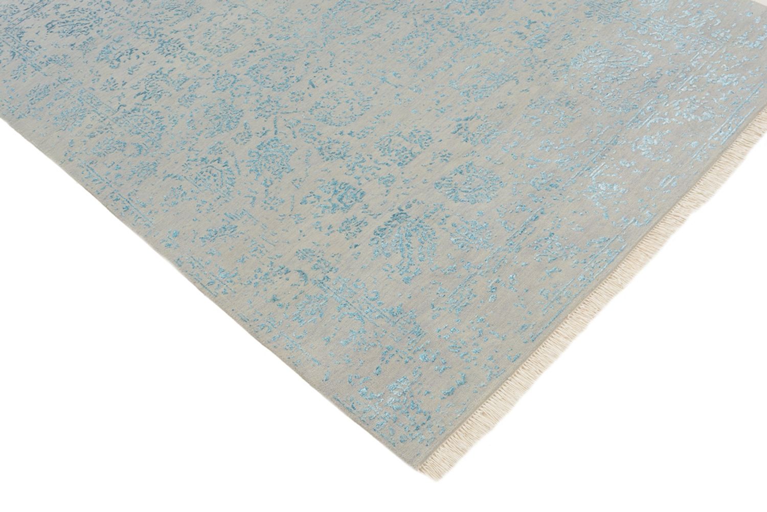 Designer tæppe - 181 x 122 cm - lysegrå