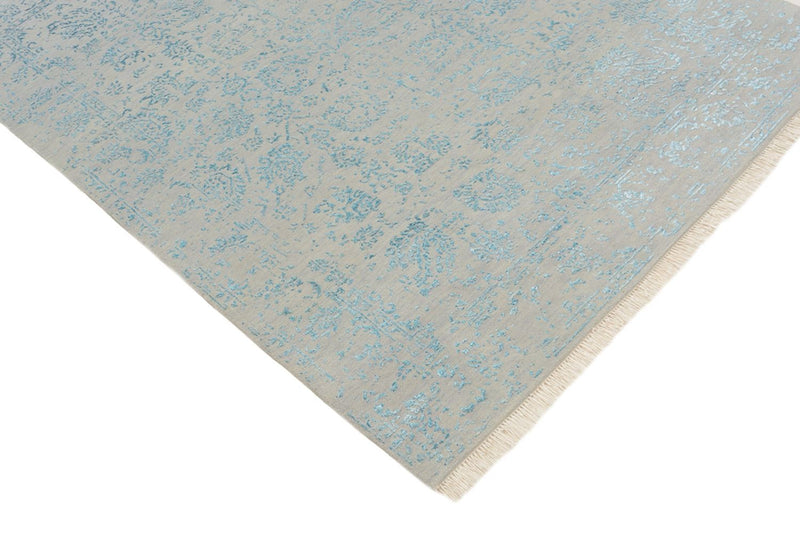 Designer tæppe - 181 x 122 cm - lysegrå