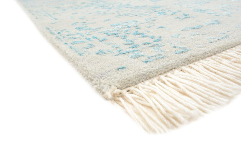 Designer tæppe - 181 x 122 cm - lysegrå