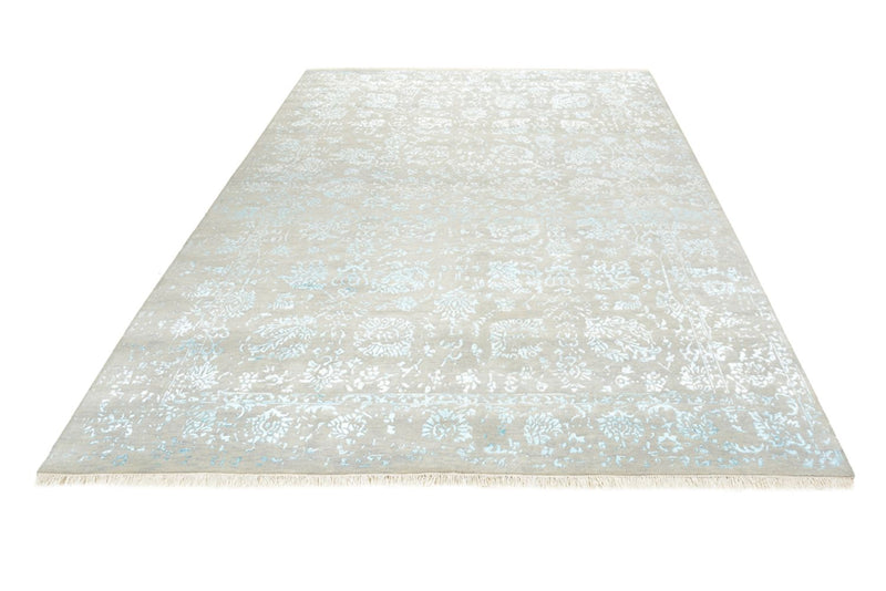 Designer tæppe - 181 x 122 cm - lysegrå