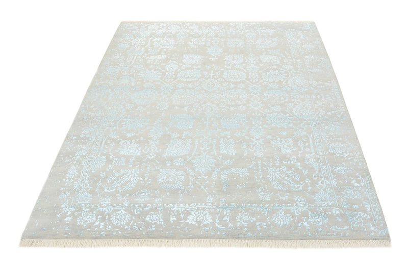 Designer tæppe - 194 x 149 cm - lysegrå