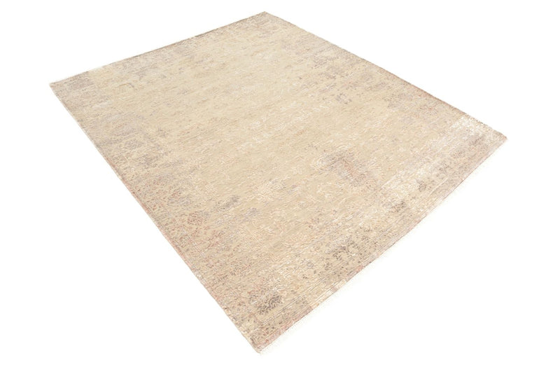 Designer tæppe - 183 x 124 cm - lys beige