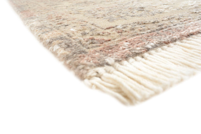 Designer tæppe - 183 x 124 cm - lys beige