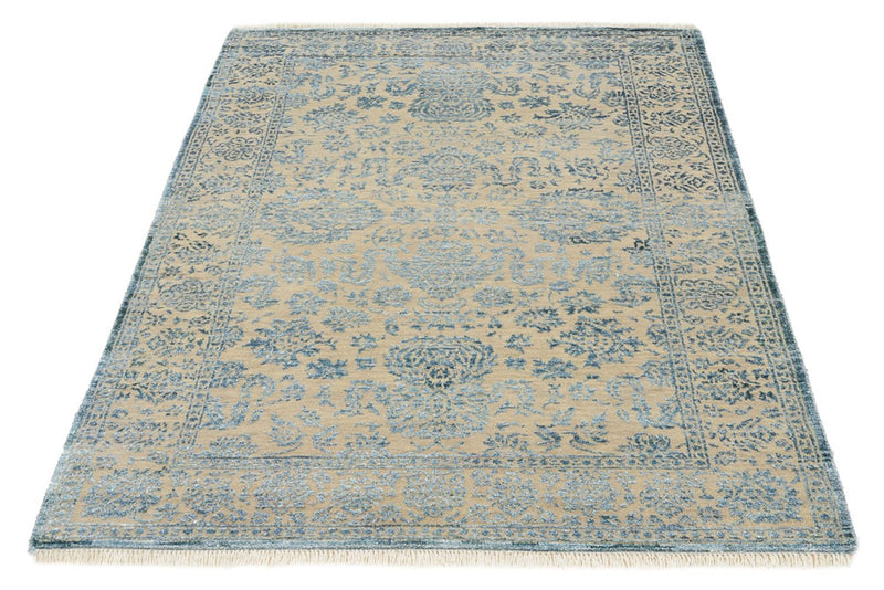 Designer tæppe - 152 x 103 cm - lyseblå