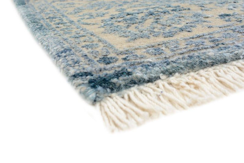 Designer tæppe - 152 x 103 cm - lyseblå