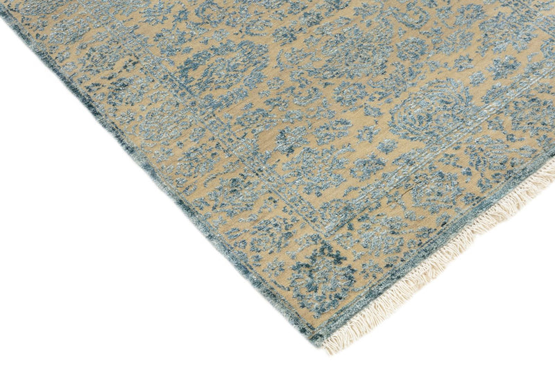 Løber Designer tæppe - 291 x 79 cm - lyseblå