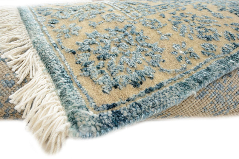Løber Designer tæppe - 291 x 79 cm - lyseblå