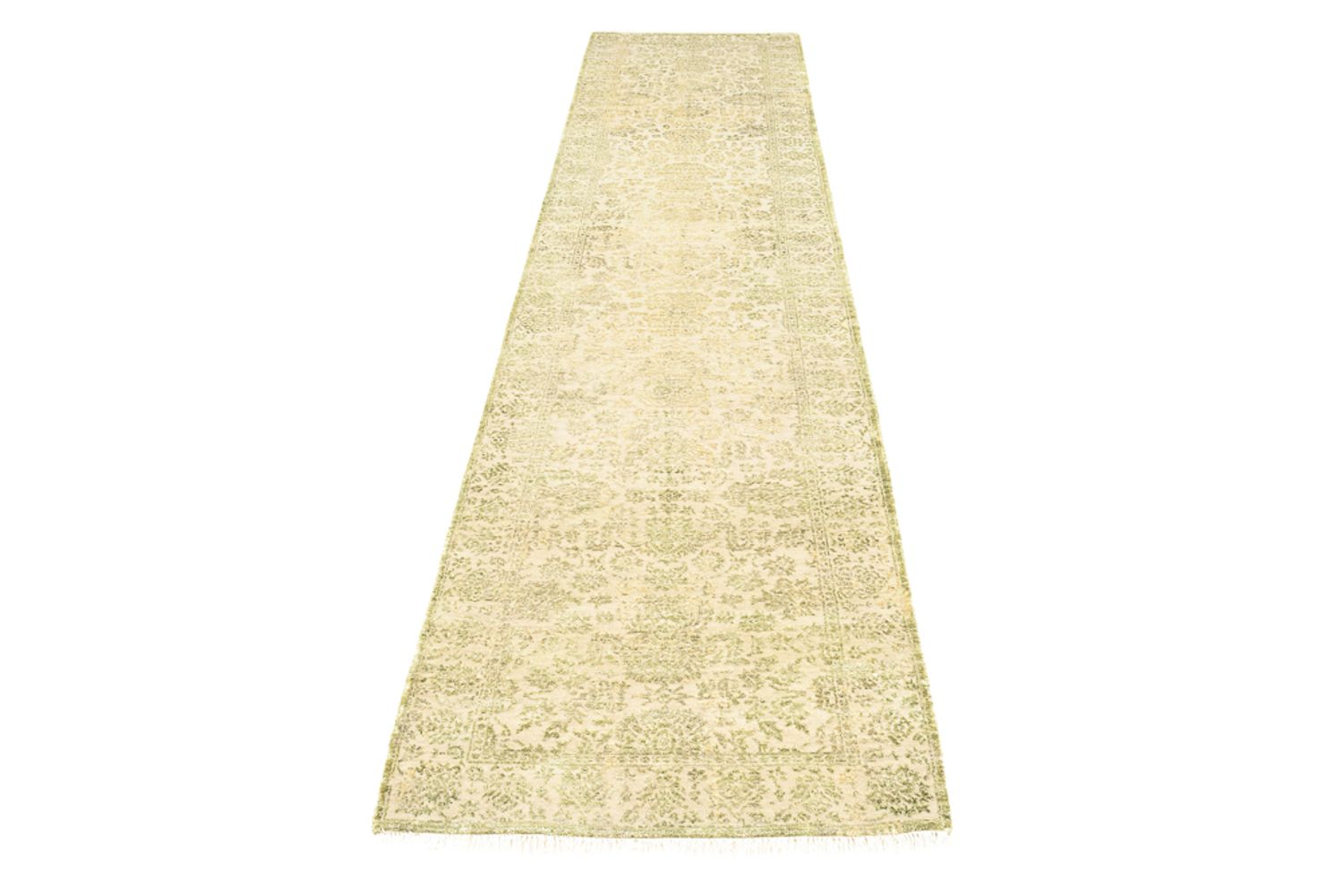 Løber Designer tæppe - 346 x 79 cm - sand