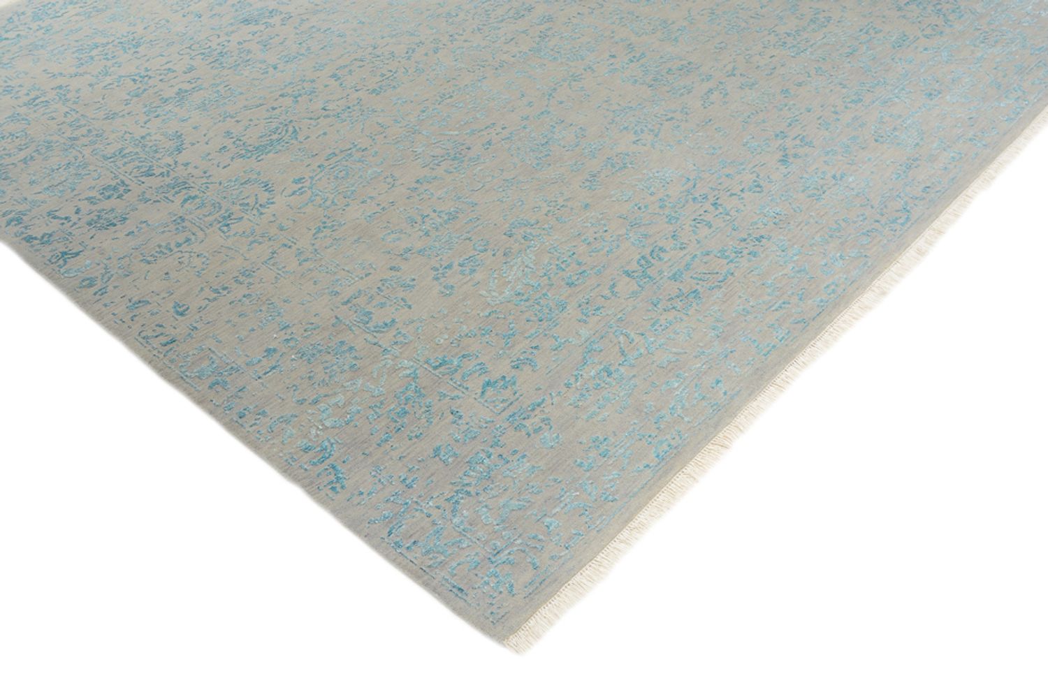 Designer tæppe - 299 x 246 cm - grå
